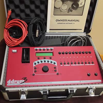 ddrum3 Electronic Drum Module with Storage Case, Owners Manual & Midi Cables - *Super Rare to Find* image 11