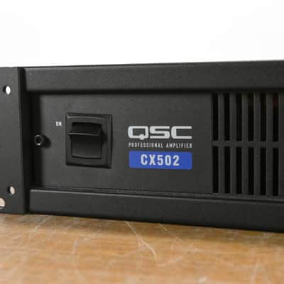 QSC CX502 2-Channel Power Amplifier CG012F6 image 3