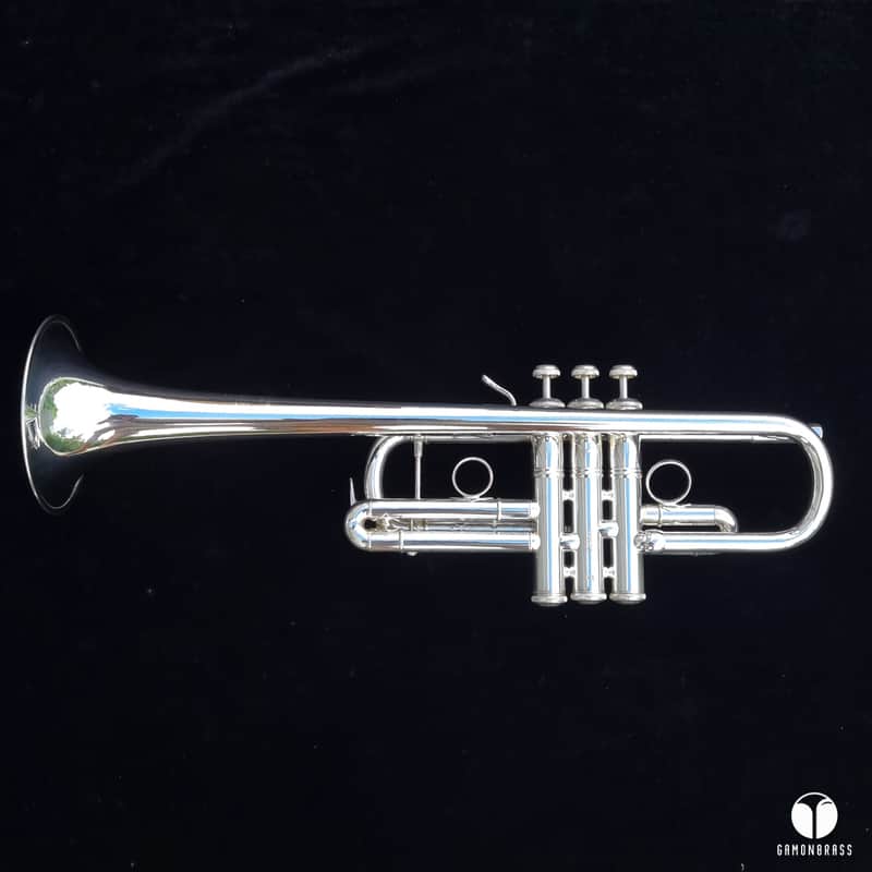 Bach Stradivarius C 180SL- 229 Chicago large lightweight trumpet case mouthpiece gamonbrass image 1