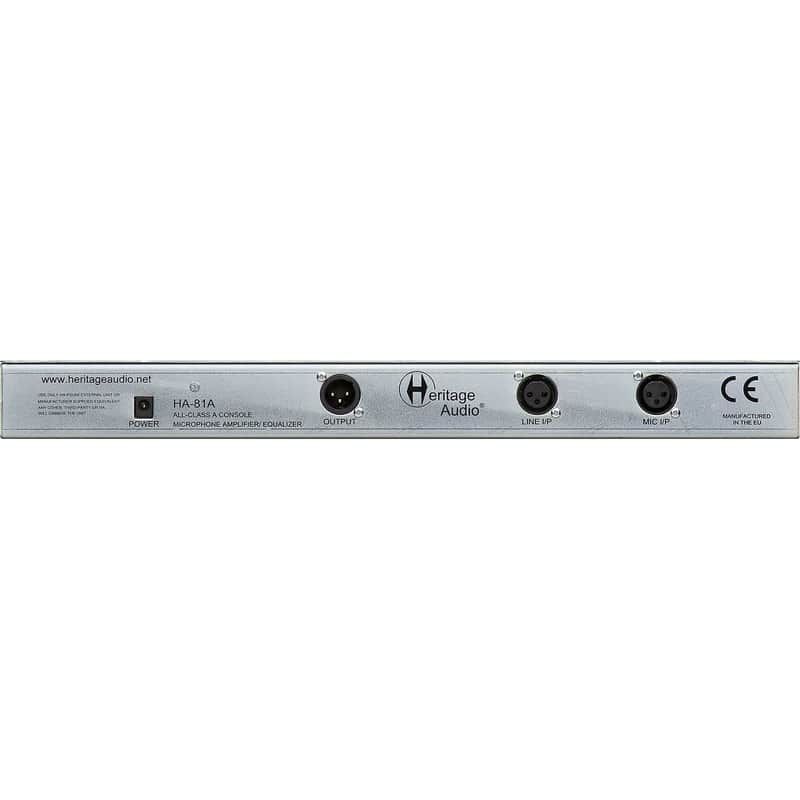 Heritage Audio HA-81A EQ Elite Series Mic Preamp / Equalizer image 3