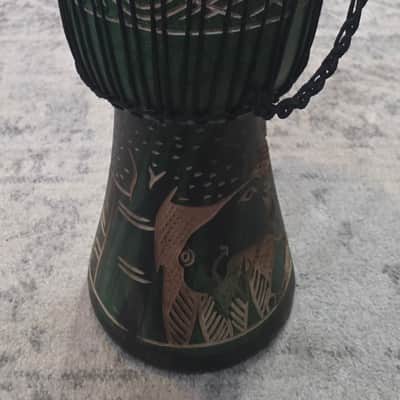 Karamba Hand-Made African Djembe 10" image 2