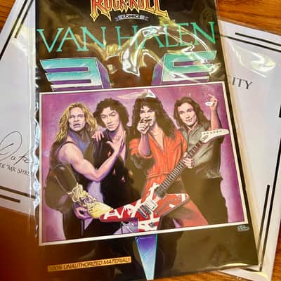 Custom Van Halen Soldano mini 30 watt stack made in Nashville. COA and original Van Halen 90’s comic included ! image 3