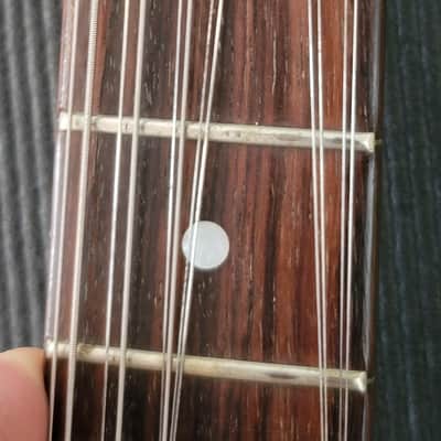 Rare Peavey Milestone 12 White 12-String USA w/ OHSC image 12
