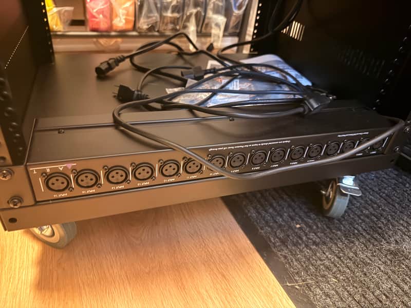 ART P16 Rackmount 16-Channel Balanced XLR Patchbay 2015 - Present - Black image 1