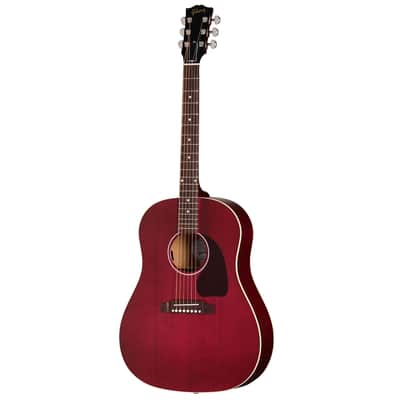 Gibson J-45 Special Satin Wine Red image 1