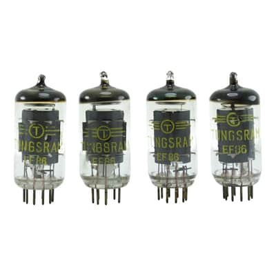 EF86 Tungsram quad set NOS image 1