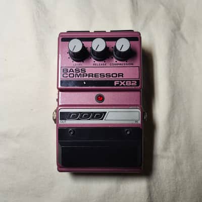 DOD FX-82 Bass Compressor Bass Guitar Effect Pedal image 2