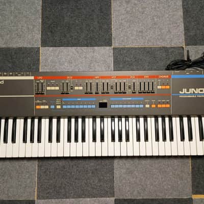 🎹 Roland Juno-106 | 6 Clone Voice Chips / Battery Replaced / Factory Patches Restored / Serviced