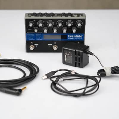 Eventide Time Factor Twin Delay Pedal w/ Mogami Gold Cable #58812 image 14