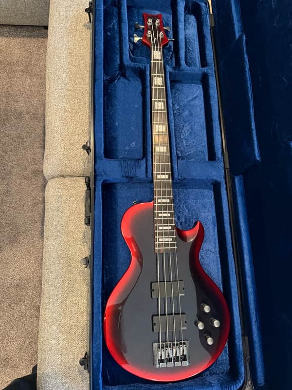 Schecter Nadja Peulen NP-4 Bass Guitar - Syren 678 image 1