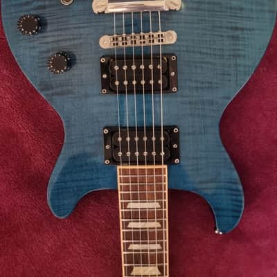 Gibson Les Paul Standard Double Cutaway Plus 2001 - 2006 - Trans Blue image 5