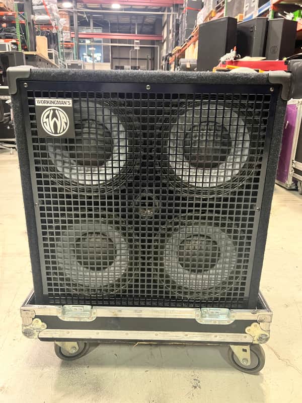 SWR Workingman's 4x10 Bass Cabinet - Black image 1