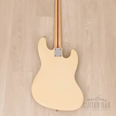 2011 Fender Aerodyne Jazz Bass PJ Left-Handed Vintage White w/ Hangtags, Japan CIJ image 3