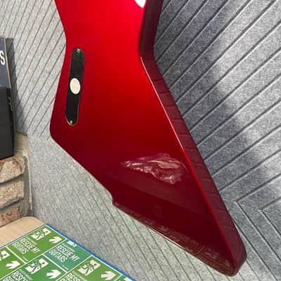 Ibanez DT-200 FR Destroyer CHERRY! Reissue 2005 In USA SkunkWerx Stage Ready SetupFire Red Metallic Vintage Case image 12