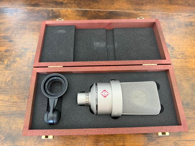 Neumann TLM 103 Large Diaphragm Cardioid Condenser Microphone 1997 - Present - Nickel image 1