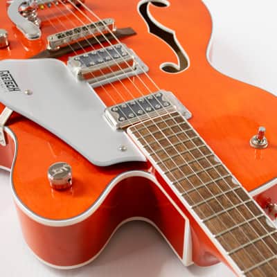 Gretsch G5420T Electromatic Classic Hollowbody Single-cut Electric Guitar with Bigsby - Orange Stain image 6