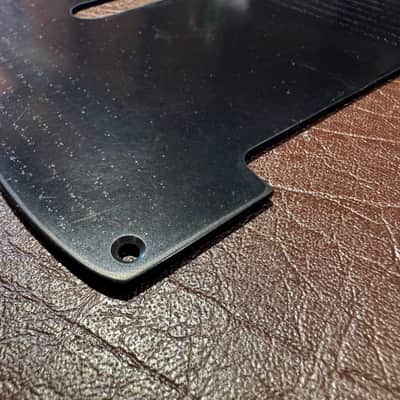 Bakelite Reproduction Blackguard Fender Telecaster Broadcaster pick guard lacquered 5 hole nocaster 1950 1951 1952 1953 1954 aged medium relic image 8