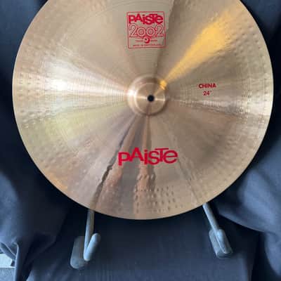 Paiste 24" 2002 China Cymbal 2012-3184g-Serial #12020628 image 1