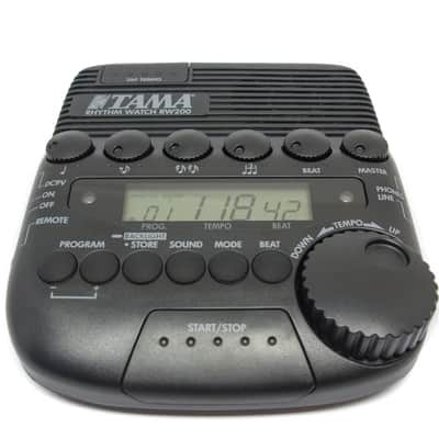 Tama RW200 Rhythm Watch Programmable Metronome 2010s - Black image 4