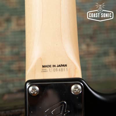 2010 Fender FSR '69 Mustang MG-MH-STP Matching Headstock Stoptail Matte Black Made in Japan MIJ image 15
