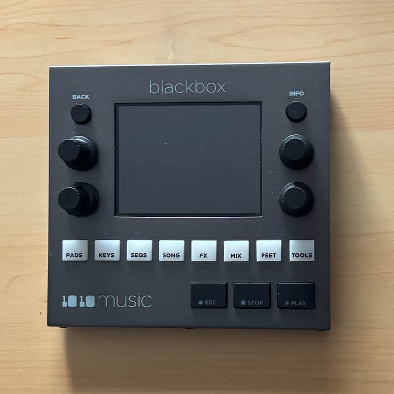 1010 Music Blackbox Desktop Compact Sampling Studio 2016 - Present - Black image 1