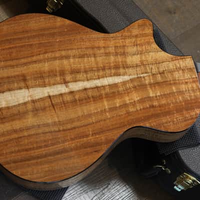 Unplayed! 2018 Taylor 712ce 12 Fret Limited Edition Torrified Spruce Blackwood Acoustic Guitar Natural + OHSC image 12