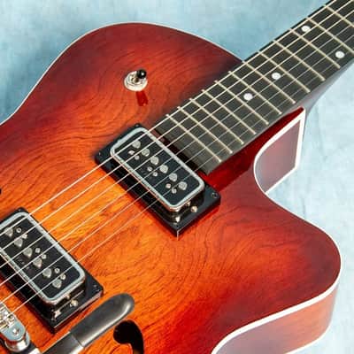 Godin 5th Ave Uptown T-Armond Havana Burst SF Electric Guitar No Bag/Case image 4