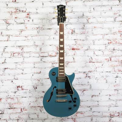 Gibson - 2016 Les Paul ES Electric Guitar - Pelham Blue - w/OHSC - USED image 4