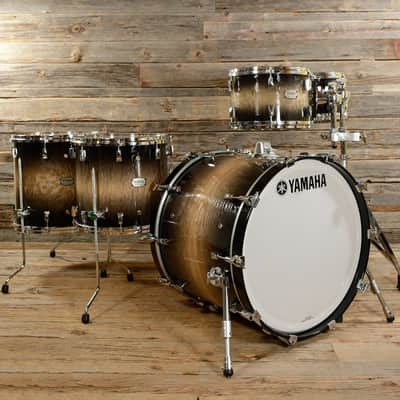 Yamaha Phoenix PHX 10/12/14/16/22 5pc. Drum Kit Textured Black Burst image 9