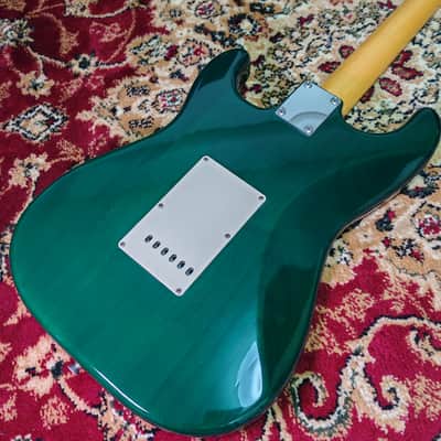 *RARE* 2013 Fender Stratocaster '62 Reissue ST62QT-YLM Yellow Lime Burst, High Grade Quilt Maple Top, Non-Catalog w/ Hangtags, MIJ Fujigen image 20
