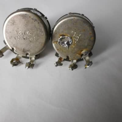 Rare Fender Telecaster 1 Meg pots 1956 image 2