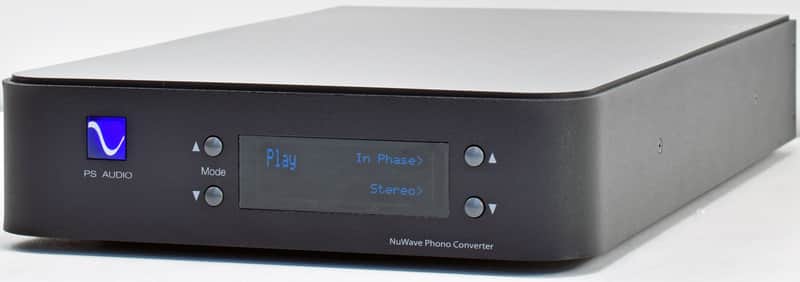 PS Audio NuWave Phono Converter MM/MC preamp/ADC (Black) image 1
