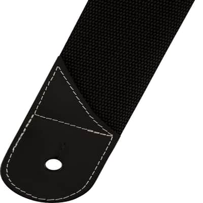 Jackson Guitars Polyester Shark Fin Guitar Strap, Adjustable, Black image 2