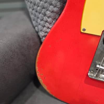 T-Style Nitro Telecaster Partscaster, Vintage-Style Build 2026 - Dakota Red Relic image 5