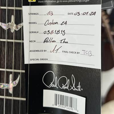 PRS Custom 24 10-Top Purple Mist 2024 image 6