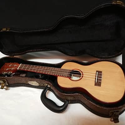 KALA Solid Cedar Top Acacia Concert UKULELE new UKE KA-ACP-CTG w/ Hard Case image 1