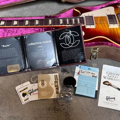 Gibson Custom Shop Collector's Choice #11 "Rosie" '59 Les Paul Standard Reissue 2010s - Dark Cherry Sunburst image 3
