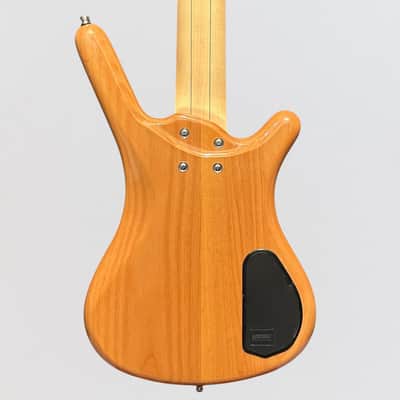 Warwick RockBass Corvette Premium 5 String Left Handed Electric Bass Guitar - Natural image 4