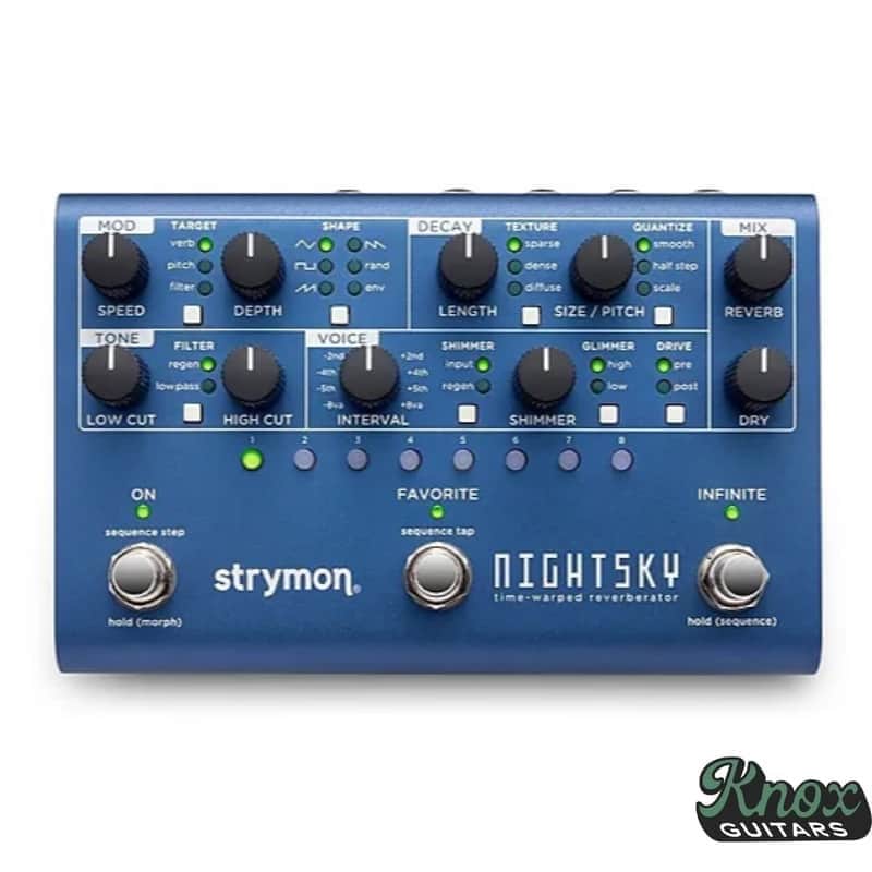Strymon NightSky Time-Warped Reverberator for $429 - 33% Off!