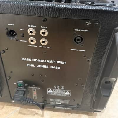 Phil Jones BG-400 Suitcase Compact (This thing is sick!!!!) 4x5" Bass Combo Amp 2010s - Red image 3