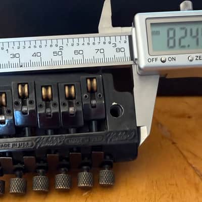 Kahler Fulcrum 2520 tremolo Traditional series Made in USA 1980s - Black image 12