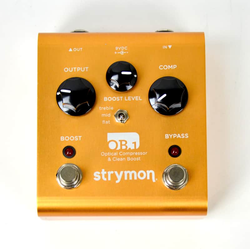 Strymon OB1 Optical Compressor and Clean Boost Pedal (Joe Satriani Private Collection)(Pre-Owned) image 1