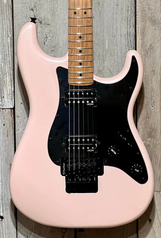 Fender Squier Contemporary Stratocaster HH FR - Shell Pink Pearl