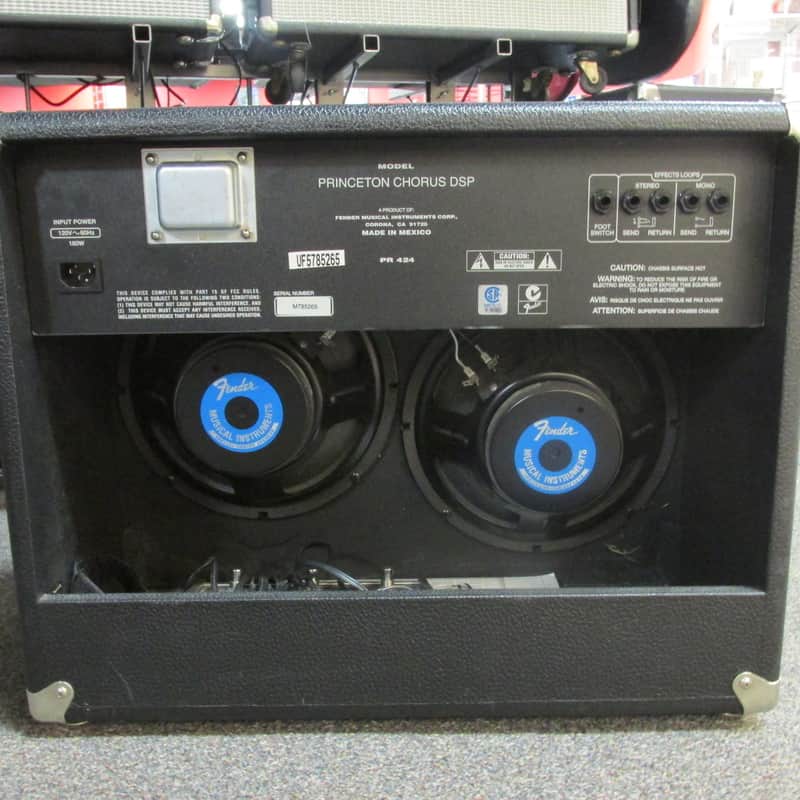 Fender Princeton Chorus DSP 2-Channel 50-Watt 2x10" Solid State Guitar Combo 1999 - 2002 image 2