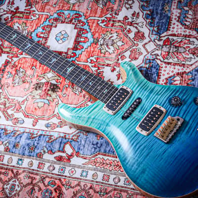 PRS USA Paul Reed Smith Modern Eagle V Wood Library "Blue Fade" (2024)@ image 4