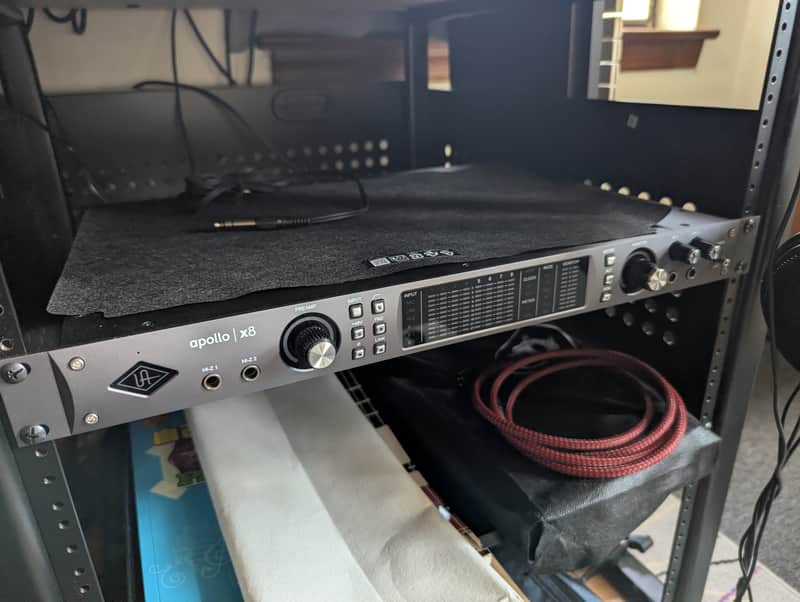 Universal Audio Apollo x8 Thunderbolt 3 Audio Interface 2018 - Present - Black image 1