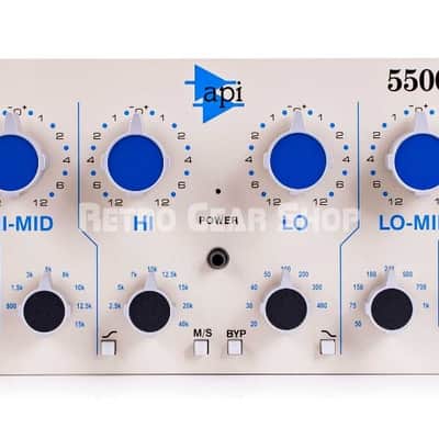 API 5500 Anniversary Limited Edition Cream Mastering Equalizer EQ image 2