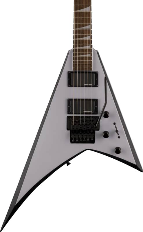 Jackson X Series Rhoads Electric Guitar RRX24, Laurel Fingerboard, Battleship Gray with Black Bevels image 1