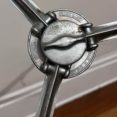 Premier Flush Base Cymbal Stand 50s/60s - Chrome - Flat Base image 7