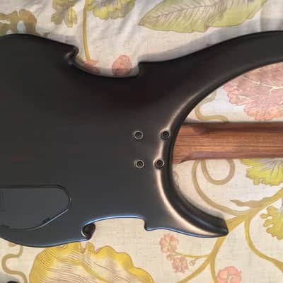 Warwick Vampyre Dark Lord 4 string lefty bass 2007 Nirvana / Black image 15
